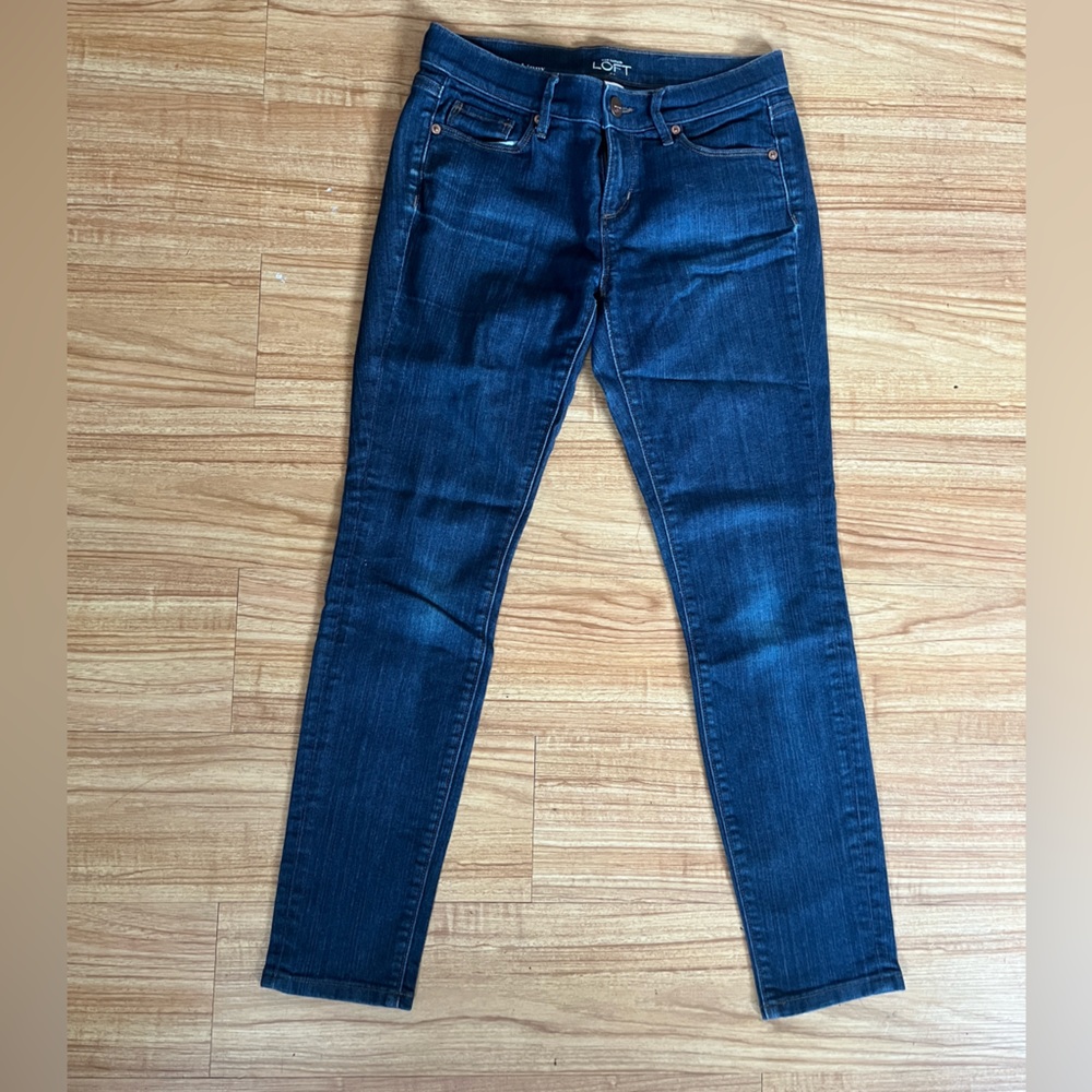 Ann Taylor Loft 4P Modern Skinny Jeans